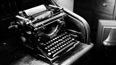 Typewriter-Cover